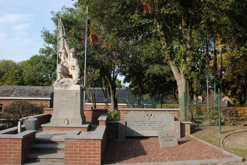 Oorlogsmonument Grand-Hallet	 #1