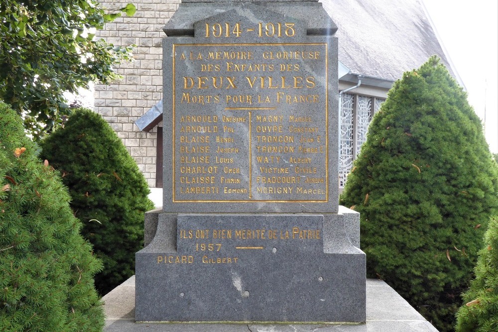 War Memorial Les Deux-Villes #3