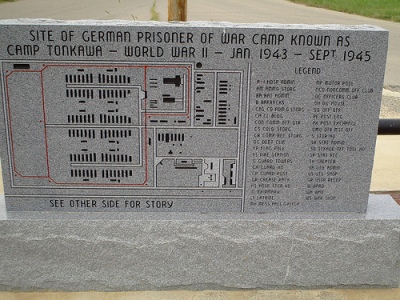 Monument Krijgsgevangenenkamp Tonkawa #2