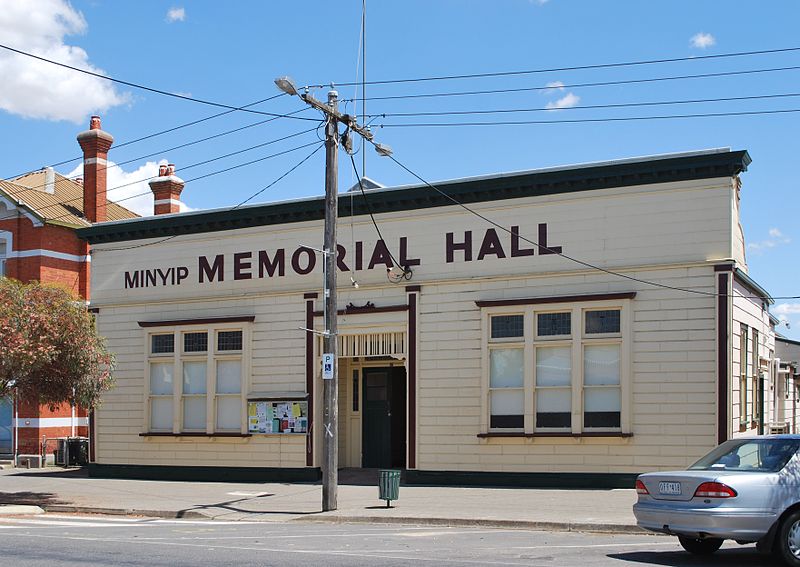 Herdenkingshal Minyip #1