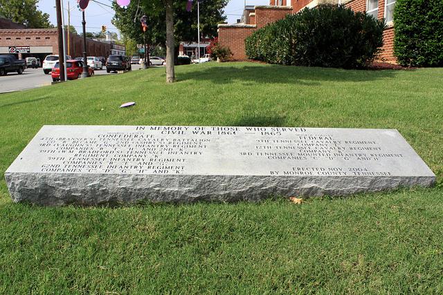 Monument Amerikaanse Burgeroorlog Monroe County #1