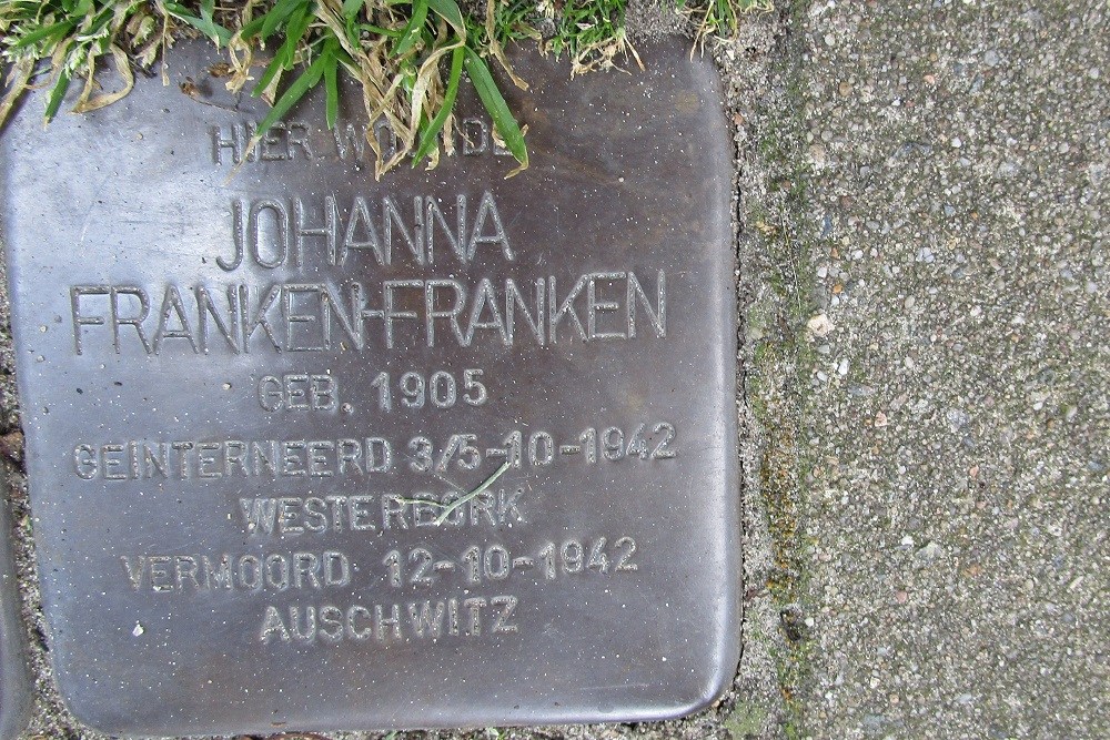 Stolpersteine Gronausevoetpad 116 #3