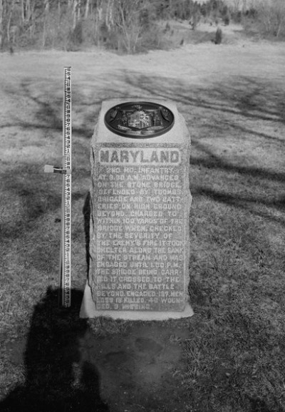Monument 2nd Maryland Infantry (U.S.A.) #1