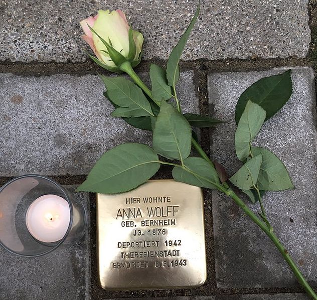 Stolperstein Schtzenstrae 41