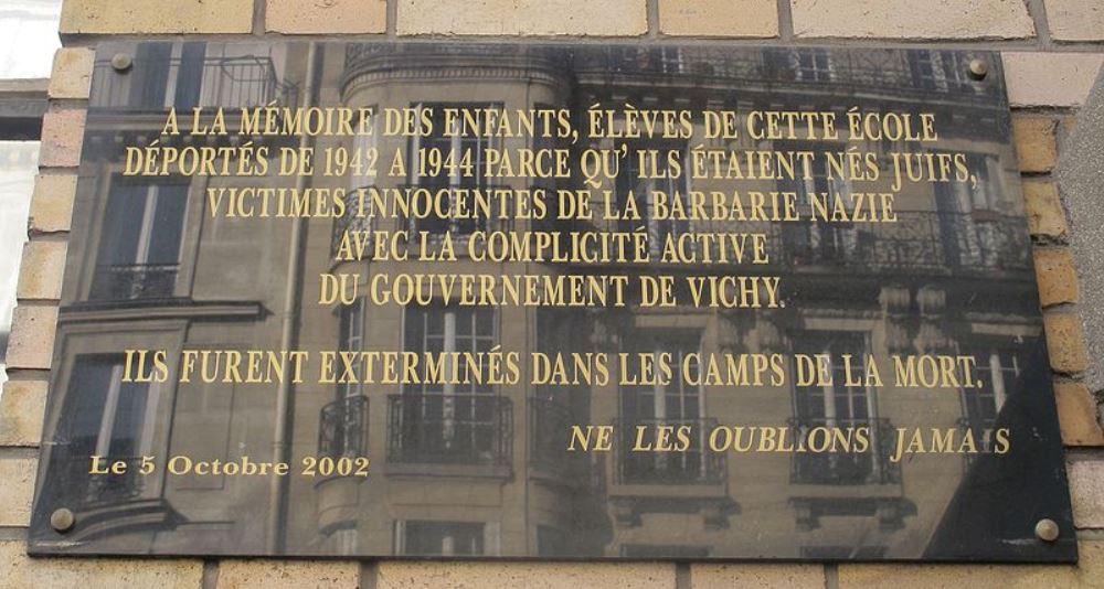 Gedenkteken Deportatie cole Saint-Jacques #1
