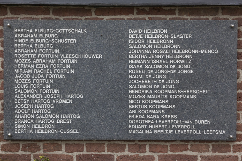 Gedenktekens Synagoge Lochem #4