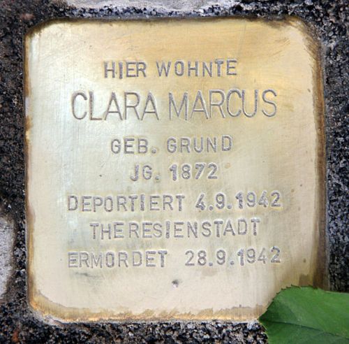 Stolpersteine Thomasiusstrae 19 #3