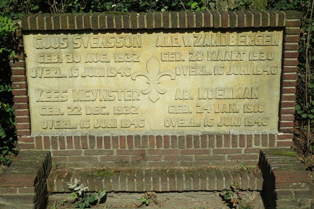 Graves Perished Crew Members SS Meerkerk