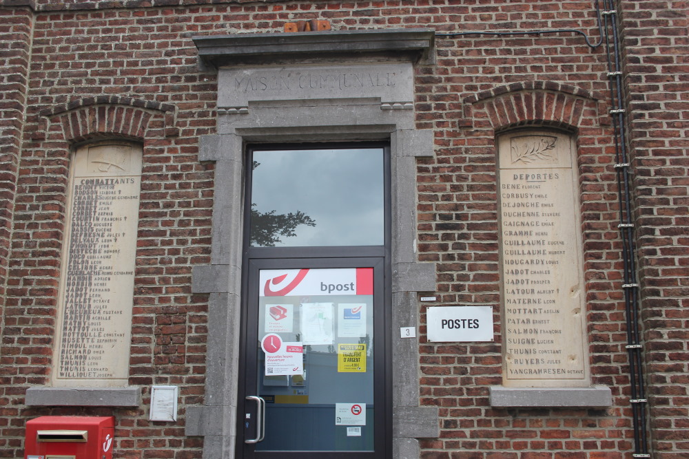 Gedenktekens Eerste Wereldoorlog Autre-Eglise