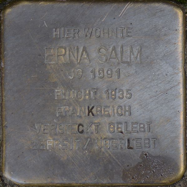 Stolpersteine Enggaß #2