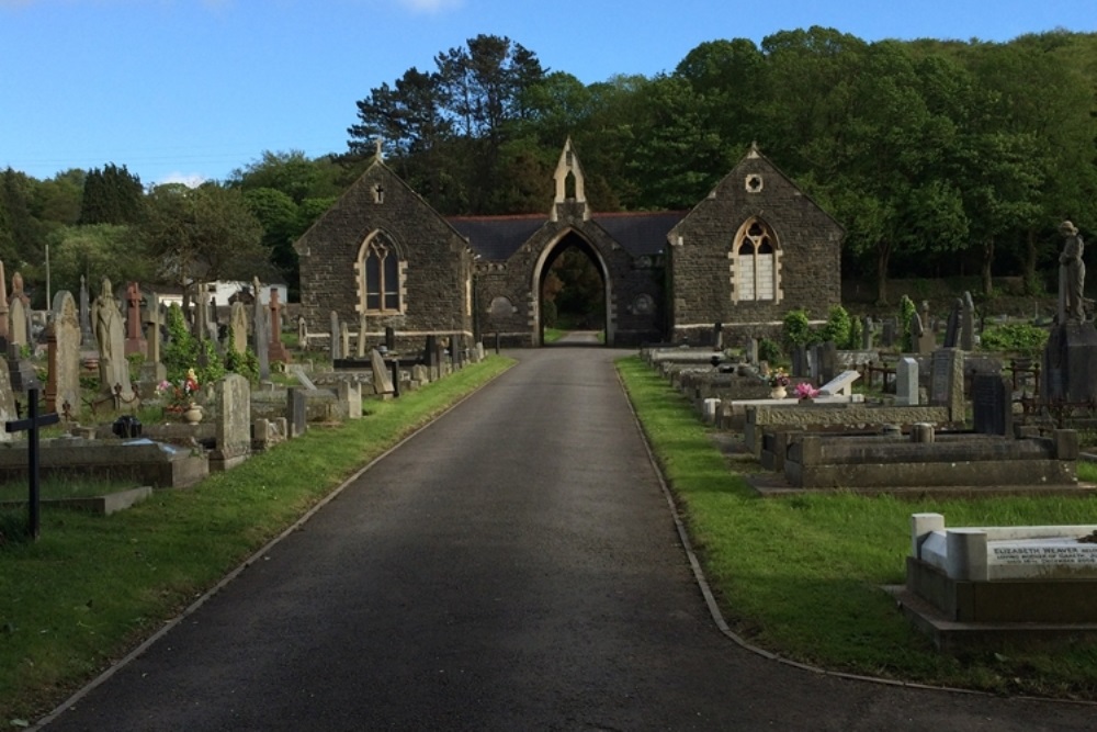 Oorlogsgraven van het Gemenebest Ynysymaerdy Cemetery #1