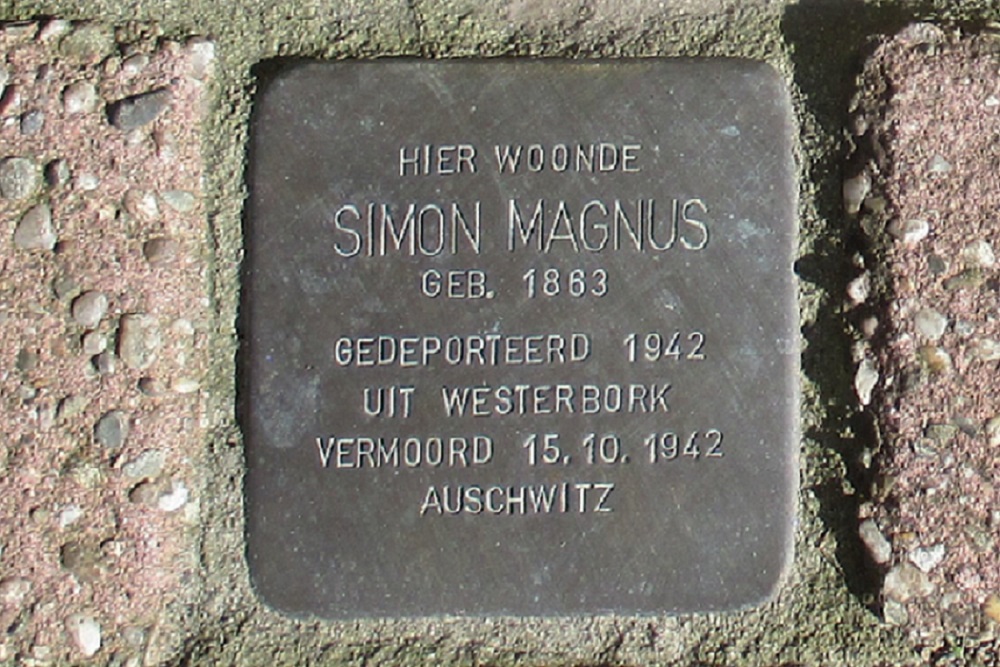 Stolpersteine Hoofdweg 105 #3