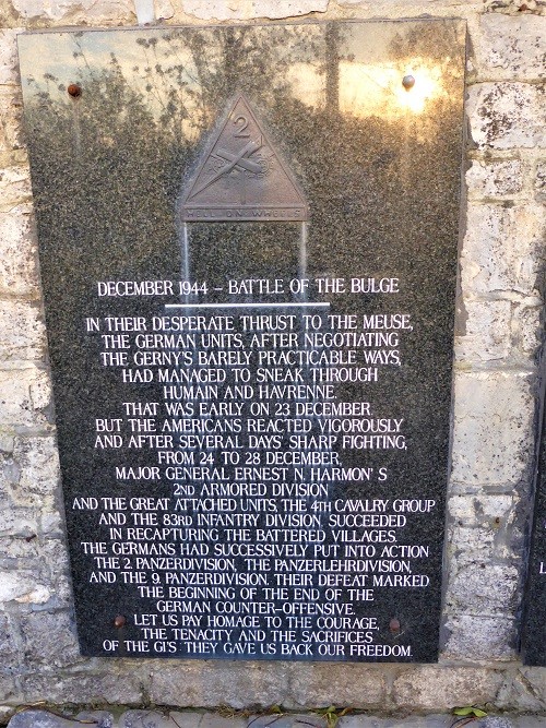 Gedenktekens December 1944 - Battle of the Bulge #3