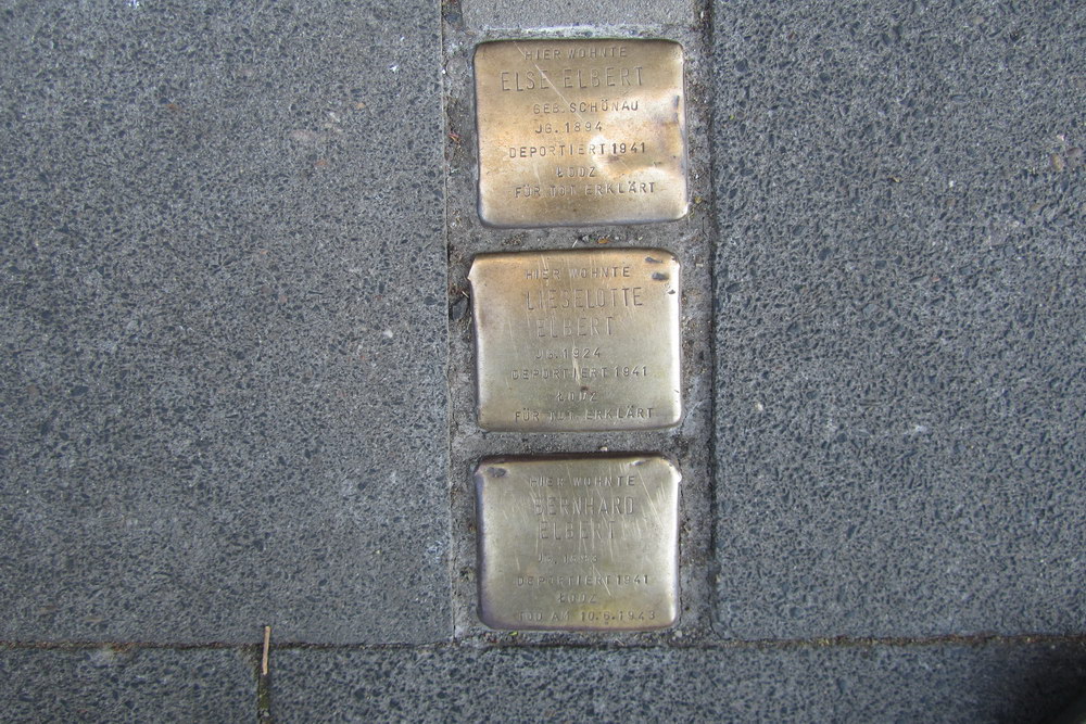 Stolpersteine Bachemer Strae 10