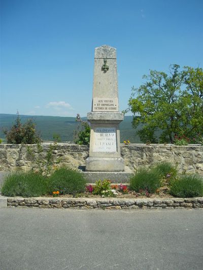 Oorlogsmonument Blauvac #1