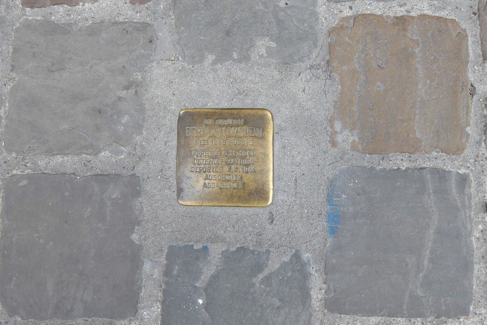 Stolperstein Huidevettersstraat 134