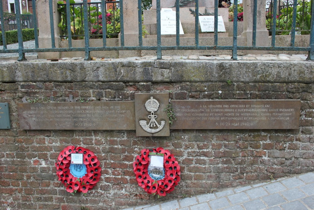 Gedenkteken Glouchestershire, Oxfordshire and Buckinghamshire Regiments #2
