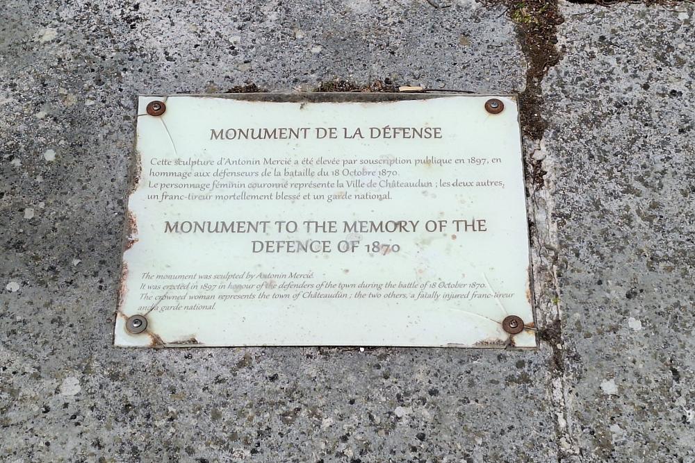 Memorial Free Riflemen Châteaudun #2