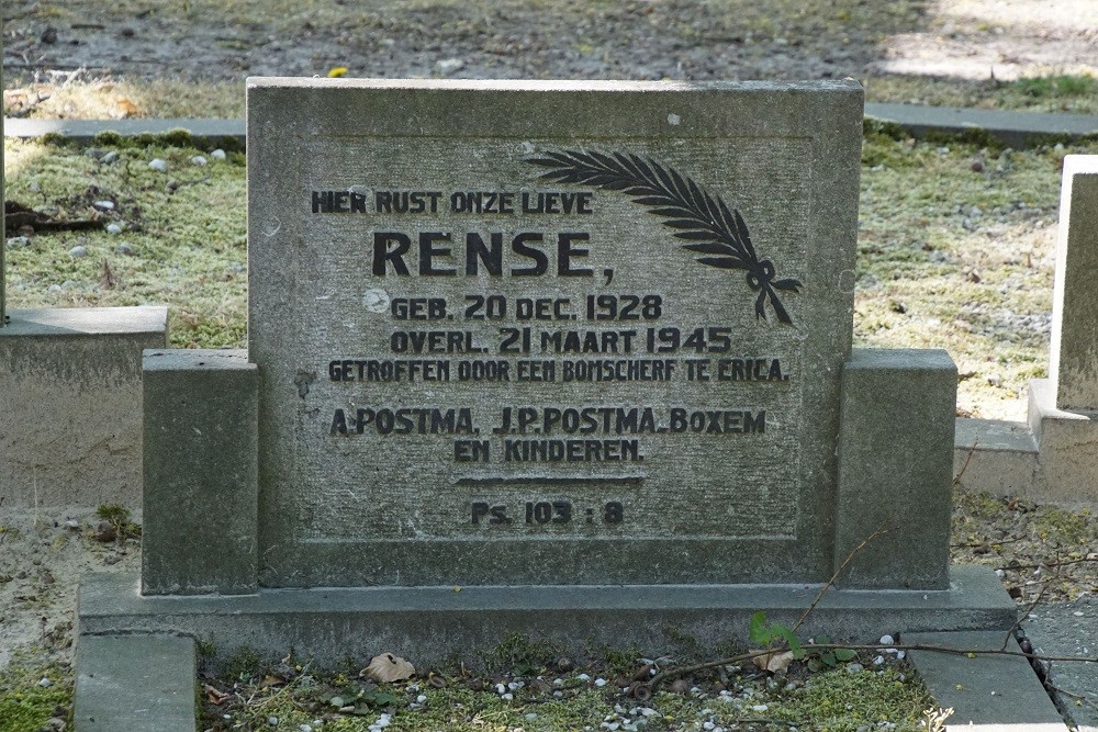 Dutch War Graves Municipal Cemetery Klazienaveen #1