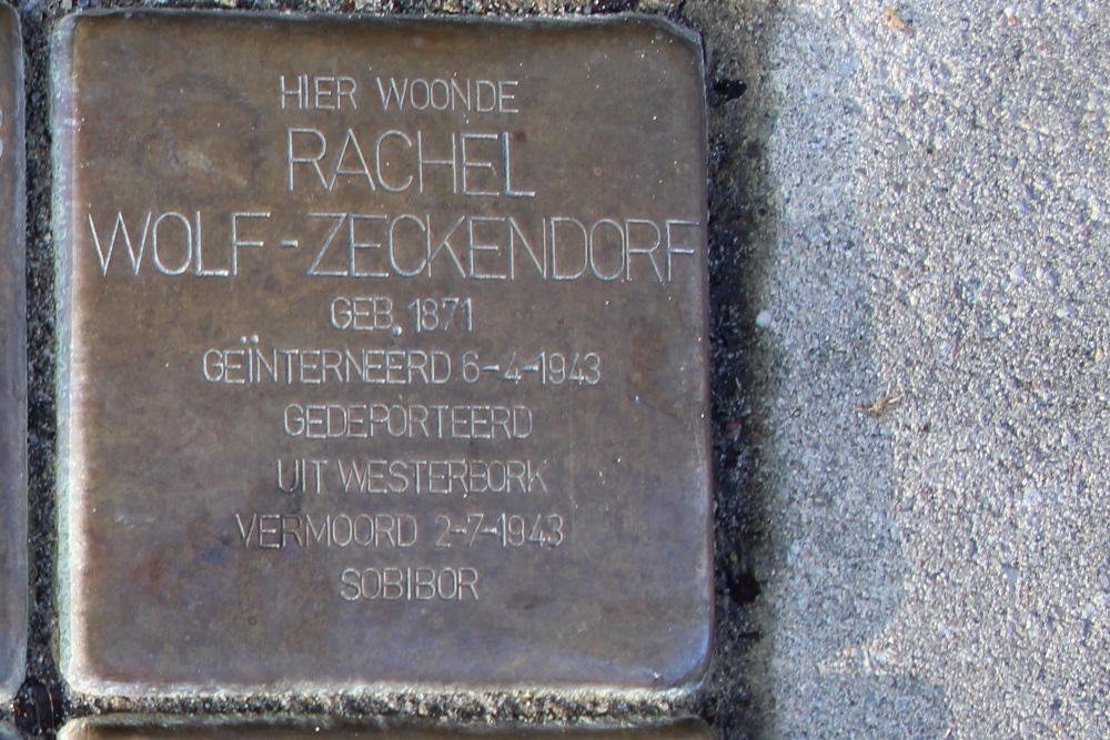 Stolpersteine Dintelstraat 80 #3