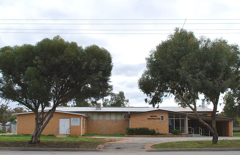 War Memorial Hall Wakool #1