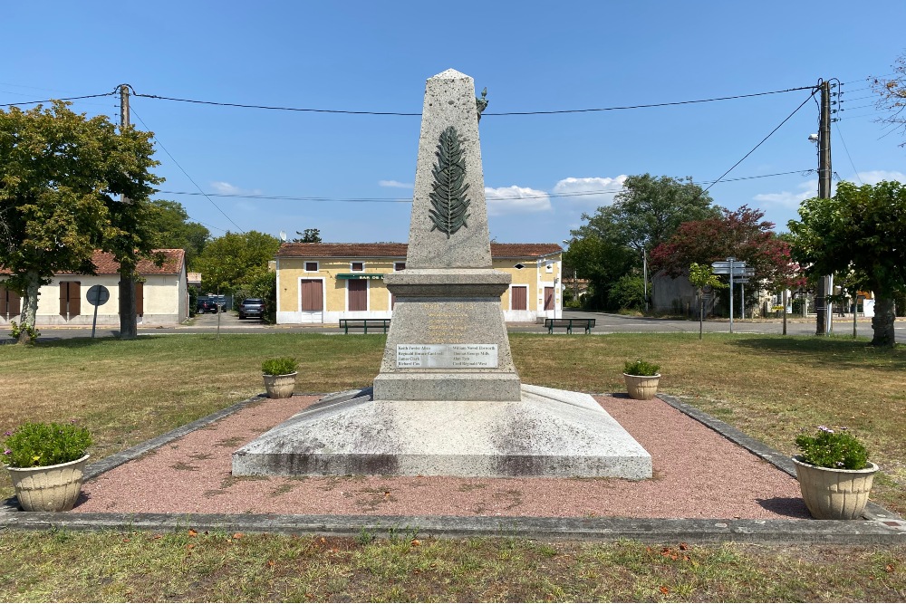 War Memorial Naujac-sur-Mer