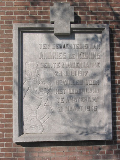 Monument Andries de Koning #1