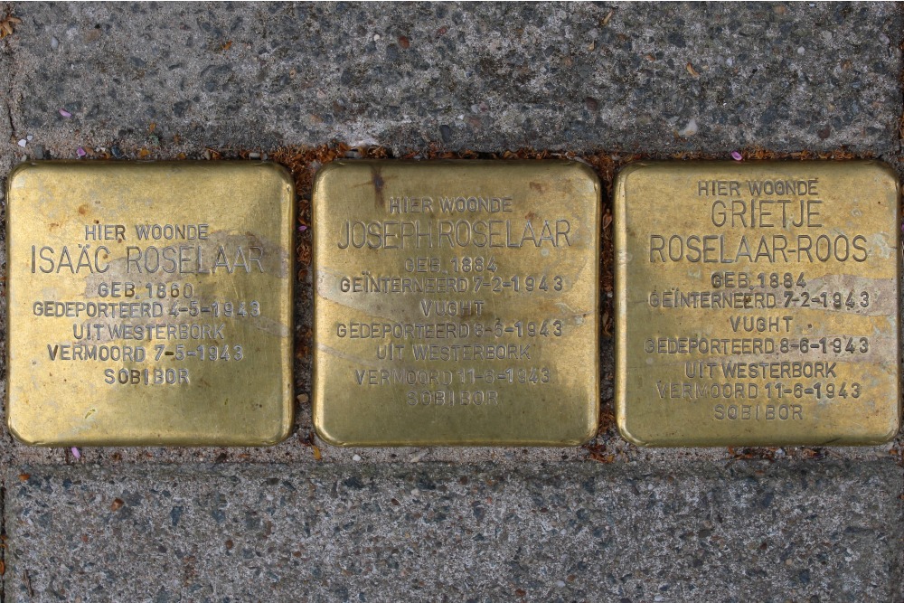 Stolpersteine Transvaalplein 20 #1