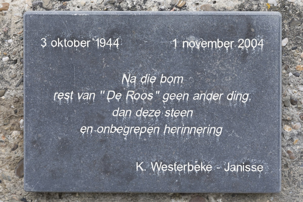 Memorial Stone Molen de Roos #2