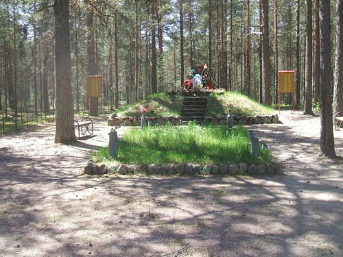 Mass Grave Soviet Soldiers Sosnovaya Polyana #1