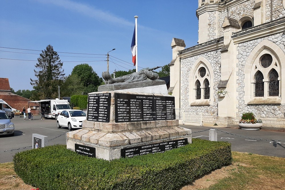 Oorlogsmonument Richebourg #4