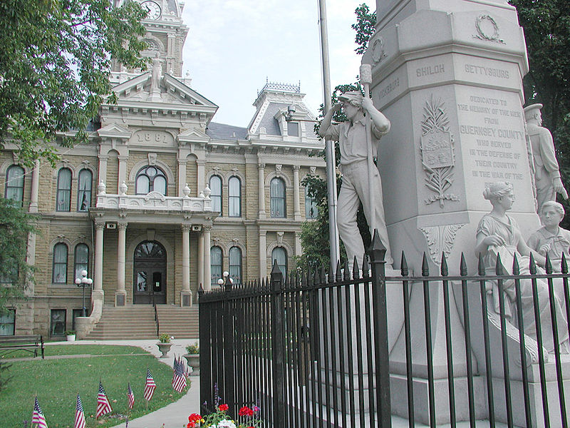 Monument Amerikaanse Burgeroorlog Guernsey County #1