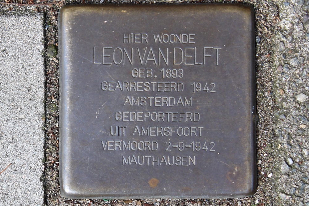 Stolperstein Van Speijkstraat 145 #1