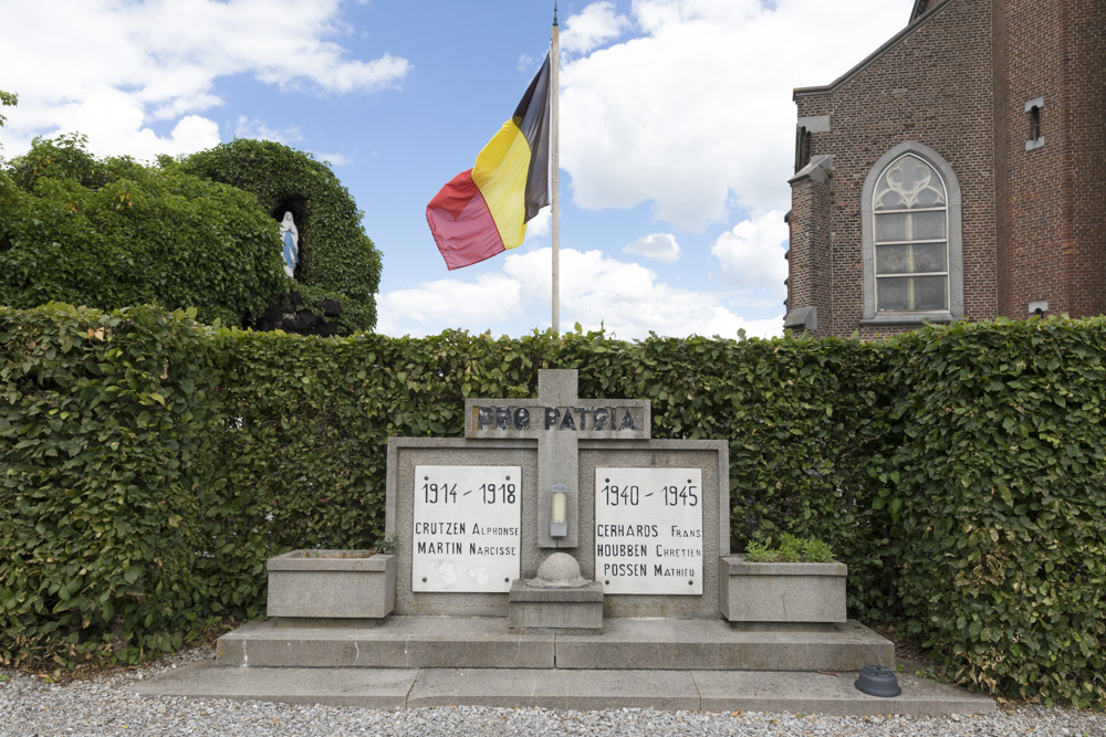 Oorlogsmonument Kerkhof Teuven #2