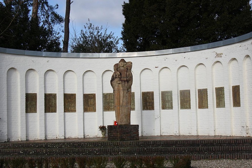Mass Grave Victims of Bombing Municipal Cemetery Montfort