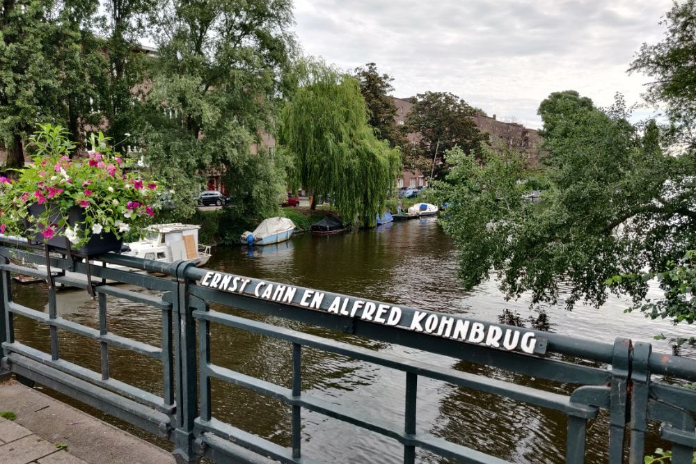 Ernst Cahn en Alfred Kohnbrug Amsterdam #1