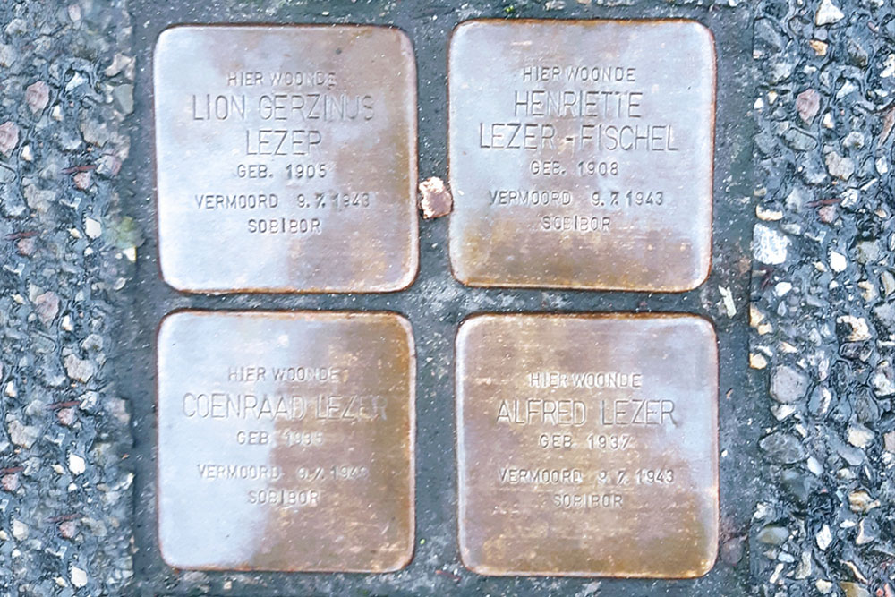 Stolpersteine Kuyerhuislaan 6 #1