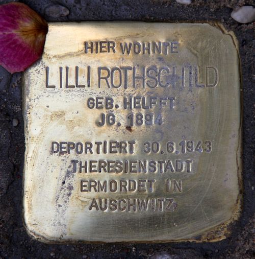 Stolpersteine Ludwigkirchstrae 7 #4