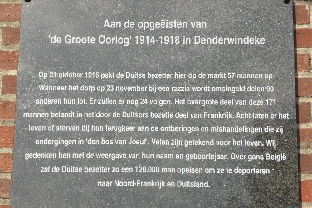 Gedenktekens Sint-Pieterskerk Denderwindeke #2