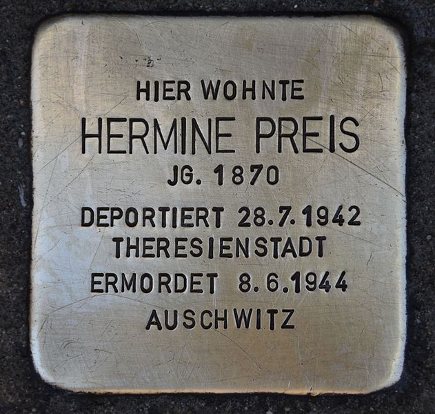 Stolperstein Dr.-Arthur-Lemisch-Platz 1 #1