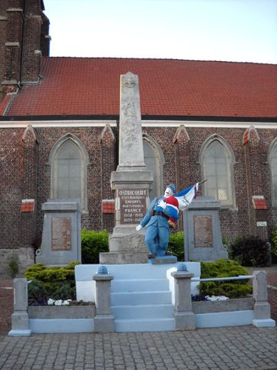 Oorlogsmonument Ostricourt