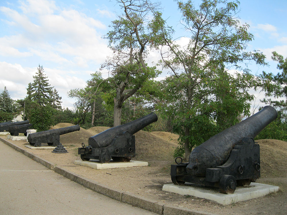 Russische Batterij Malakhov Kurgan