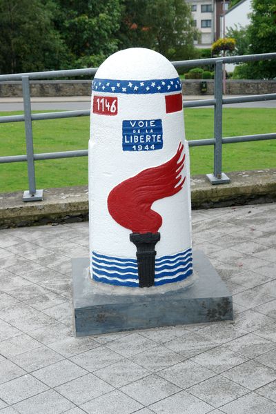 Kilometerpaal Voie de la Liberté - Kilometer 1146 #3