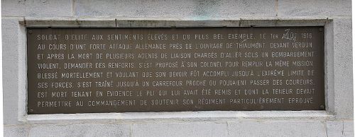 Monument Soldat Fernand Marche #2