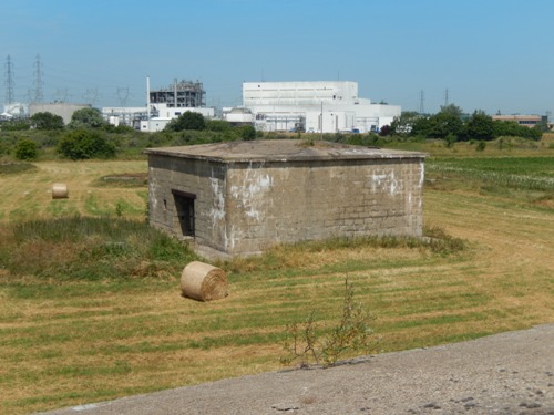 Stützpunkt Kärfen - 669 - Schartenstand für Feldgeschütze