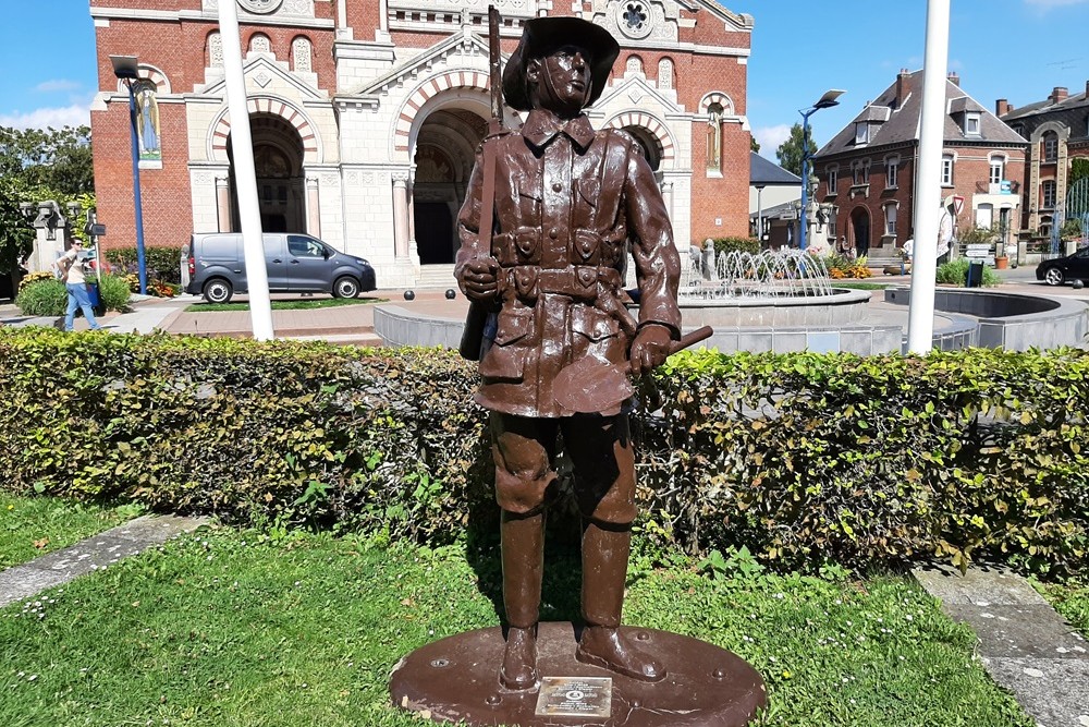 Bronze Statues of Soldiers Albert #3