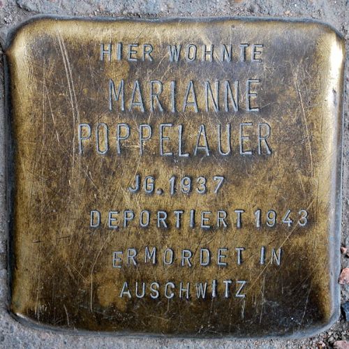 Stolpersteine Eulerstraße 21 #1