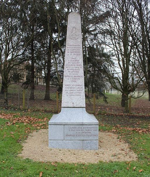Monument Omgekomen Amerikanen Montrevel-en-Bresse #1
