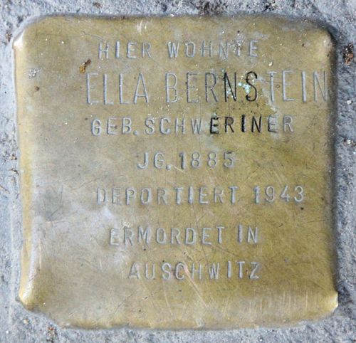 Stolpersteine Ringbahnstrae 5 #2