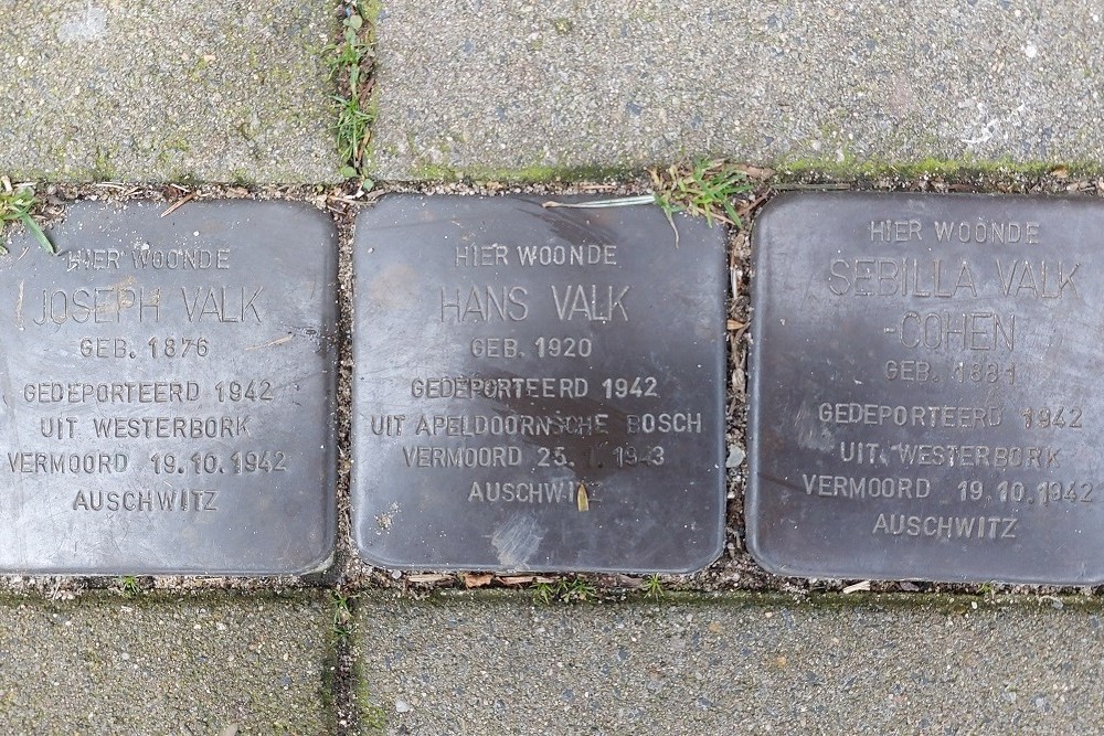 Stolpersteine Burgemeester Meineszlaan 87b #1